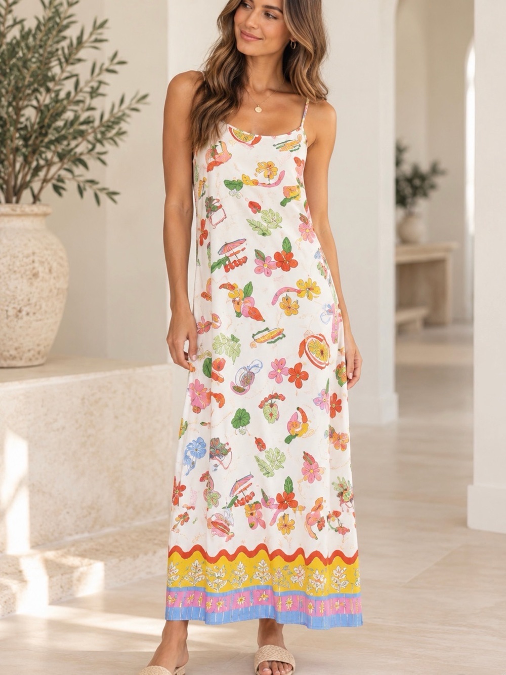 Petal & Pup Else Maxi Dress Size S